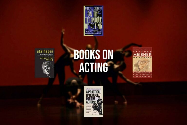 An Image showing some Books on Acting