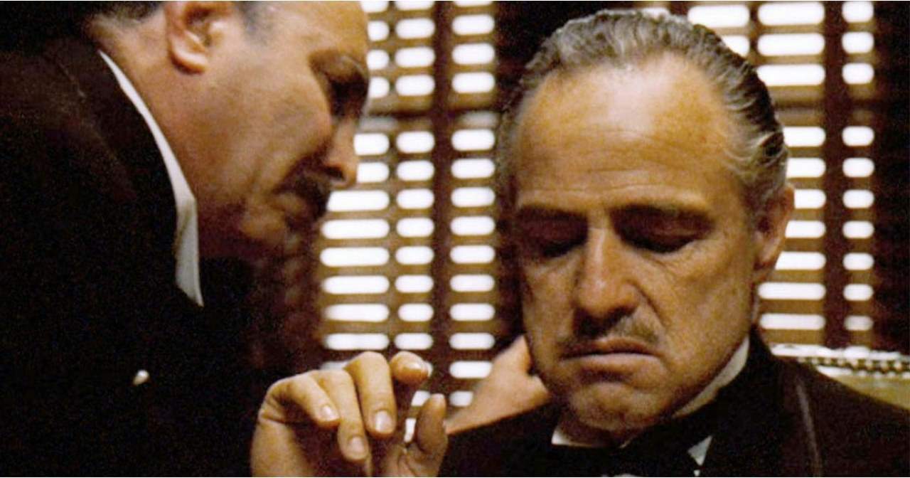 An Image showing The Godfather Movie Poster 
