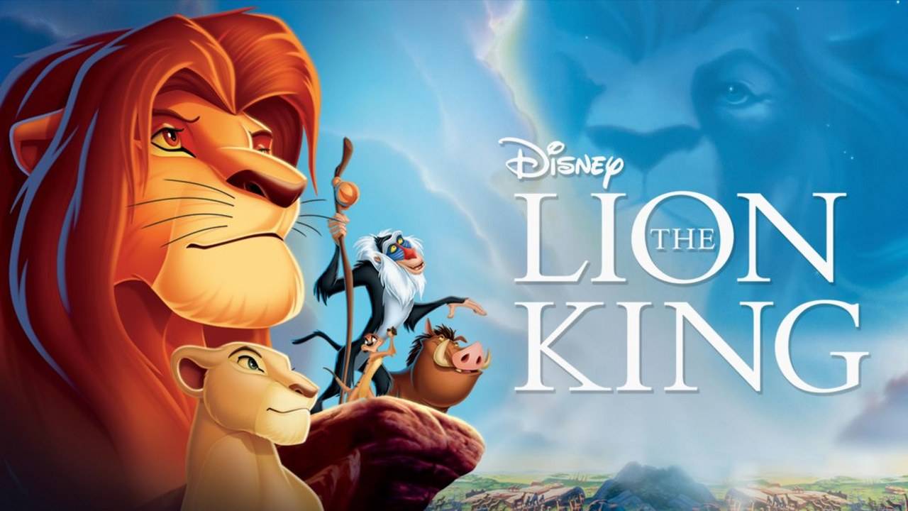 An Image showing the Lion King novie poster
