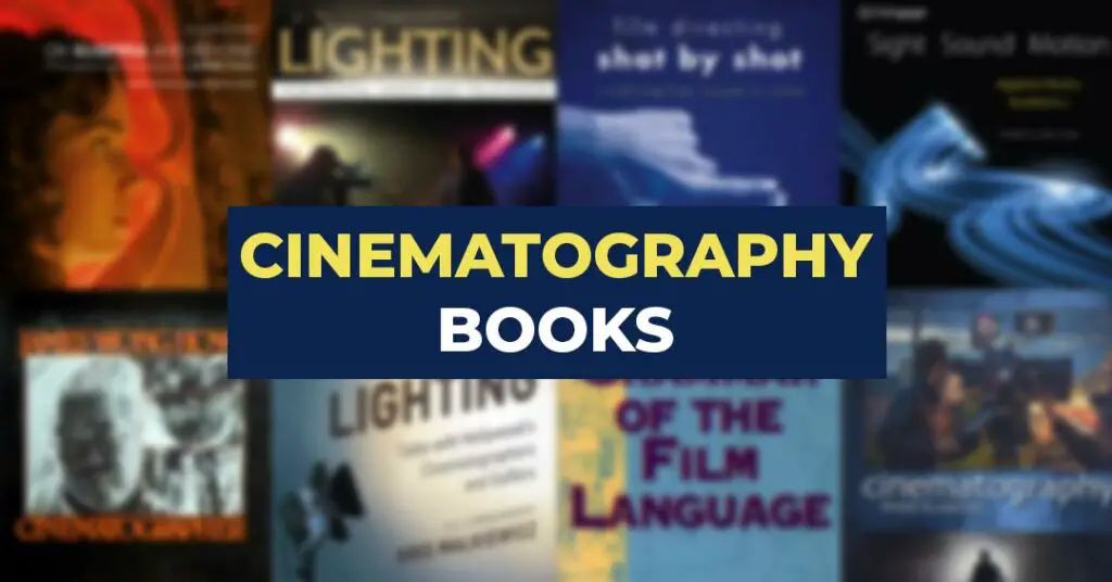 An Image Showing a List of Cinematography Books