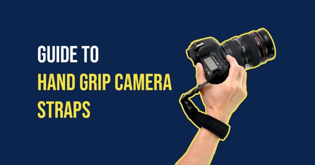 An Image showing a Hand Grip Camera Strap