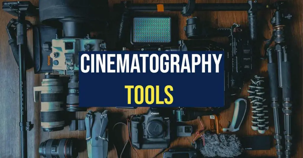 An Image showing Cinematography Tools