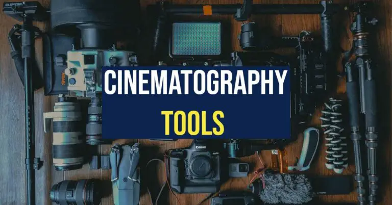 An Image showing Cinematography Tools