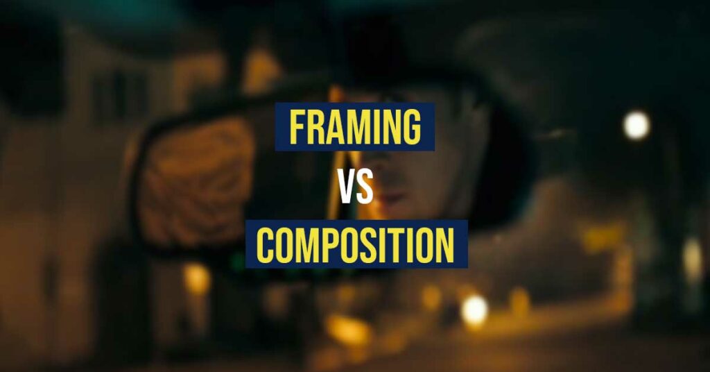 An Image showing Framing vs Composition